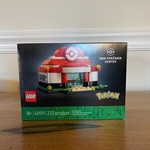 LEGO 40911 Mini Pokemon Center Exclusive Limited Edition New and Sealed